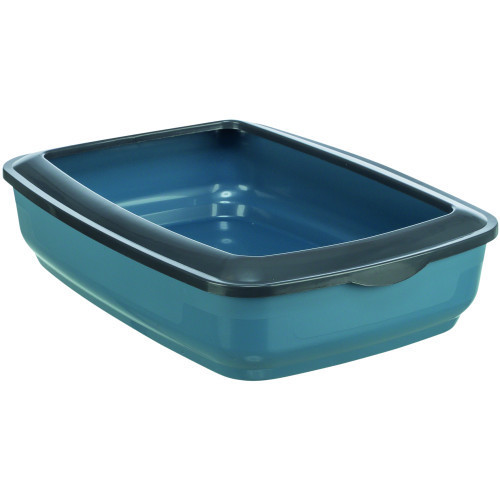 Туалет Trixie Mio для котят с бортами пластиковый прозрачный 38 x 12 x 50 см Киев - изображение 1