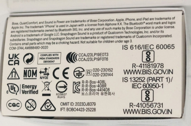 Наушники BOSE QuietComfort Ultra Earbuds ( 882826-0050) Киев - изображение 4