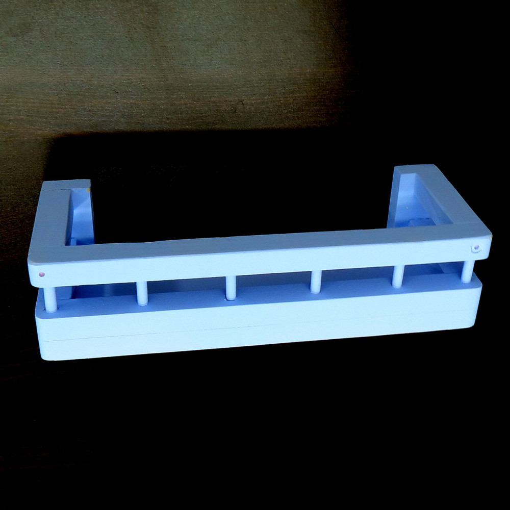 Полиця настінна, настільна "Сакаба з бортиком" ірис Миколаїв - фото 7