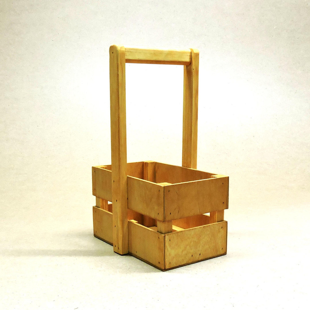 Подарунковий кошик "Шеллі 12х20" каррі Миколаїв - фото 3