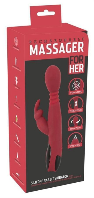 Вібратор Silicone Rabbit Vibr Sex Aura Київ - фото 1