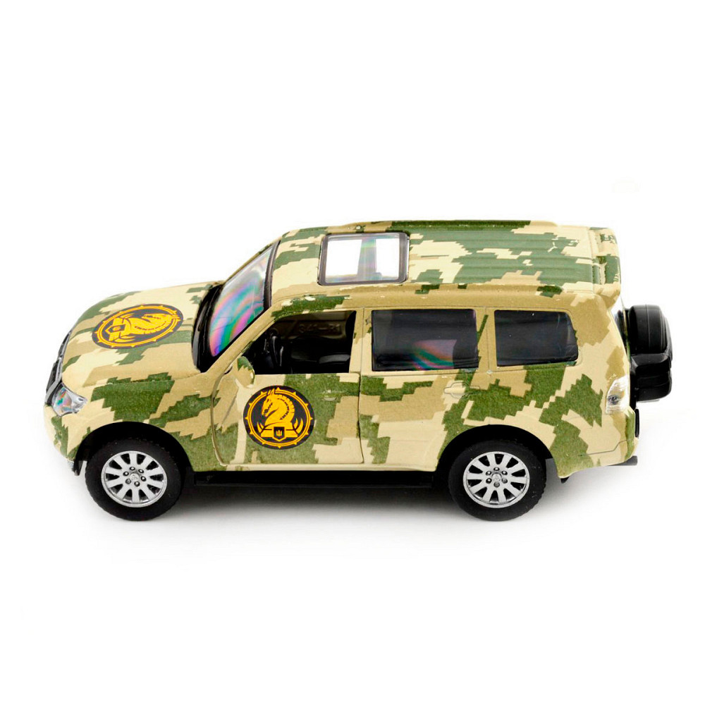 Автомодель серії Шеврони Героїв - Mitsubishi Pajero 4WD Tubro - 47 ОМБр Дніпро - фото 9