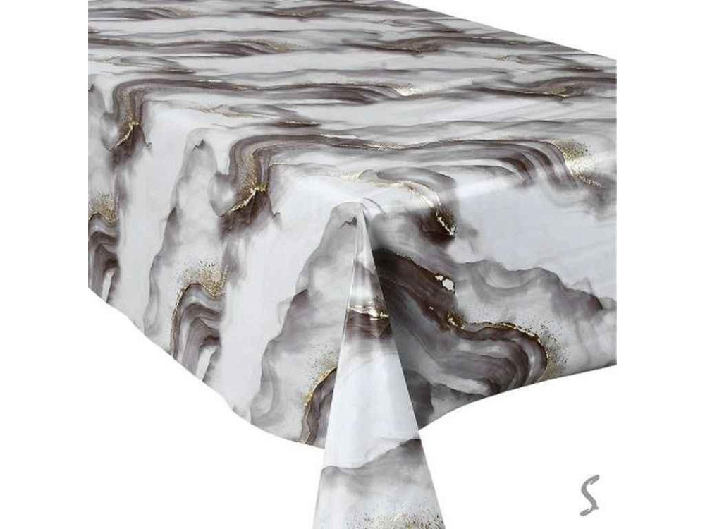Клейонка Marble на тканевій основі 1,37м х 20м ПВХ 5313B ТМ STENSON Київ - фото 1