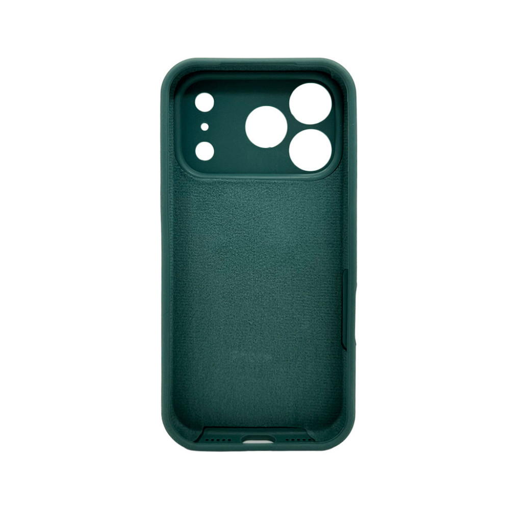 Чохол для смартфона Silicone Full Case AA Camera Protect for Apple iPhone 17 Pro Max 46,Pine Green Київ - фото 3