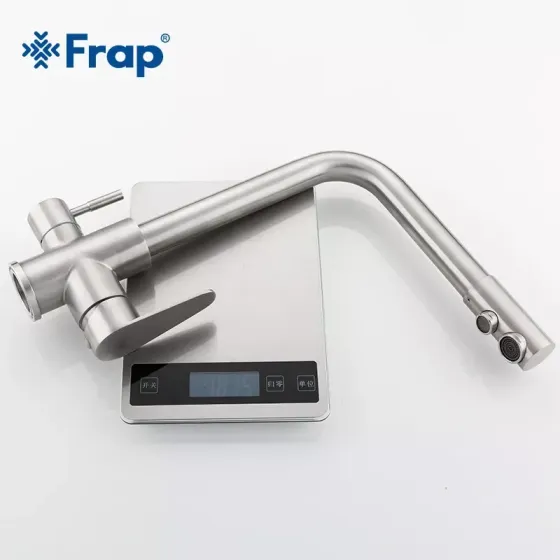 Смеситель для кухни с подключением к фильтру Frap F4348 сатин Киев