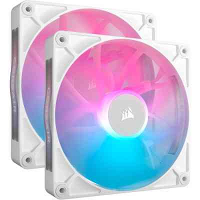Кулер для корпуса Corsair iCUE Link RX140 RGB PWM White Dual Pack (CO-9051024-WW) Винница
