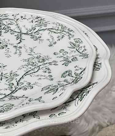 Тарілка порцеляна вінтажний стиль 23,3см "Мейстер" 102-1449 для дому та ресторанів Київ