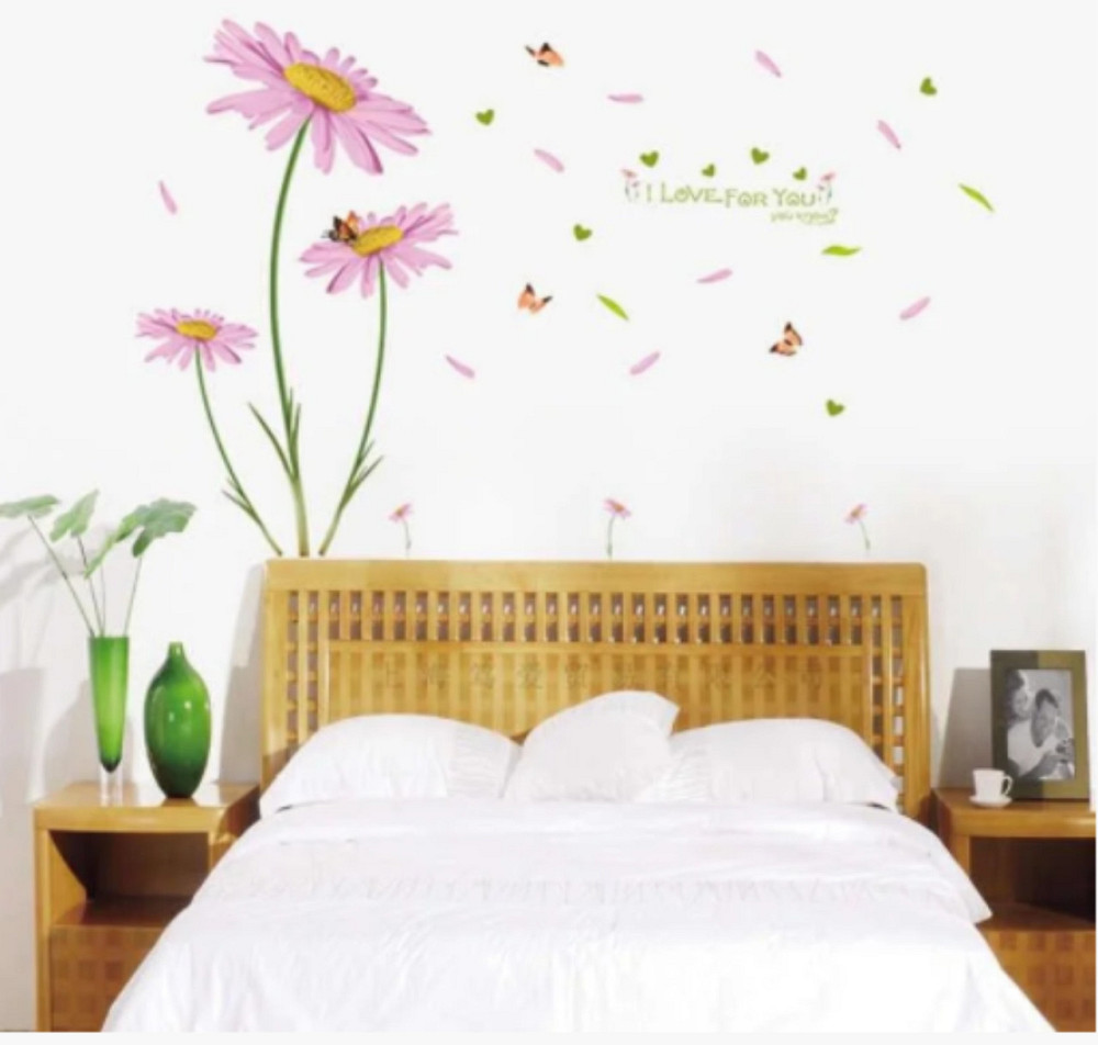 Наклейка декоративная для интерьера Ромашки Киев - изображение 6