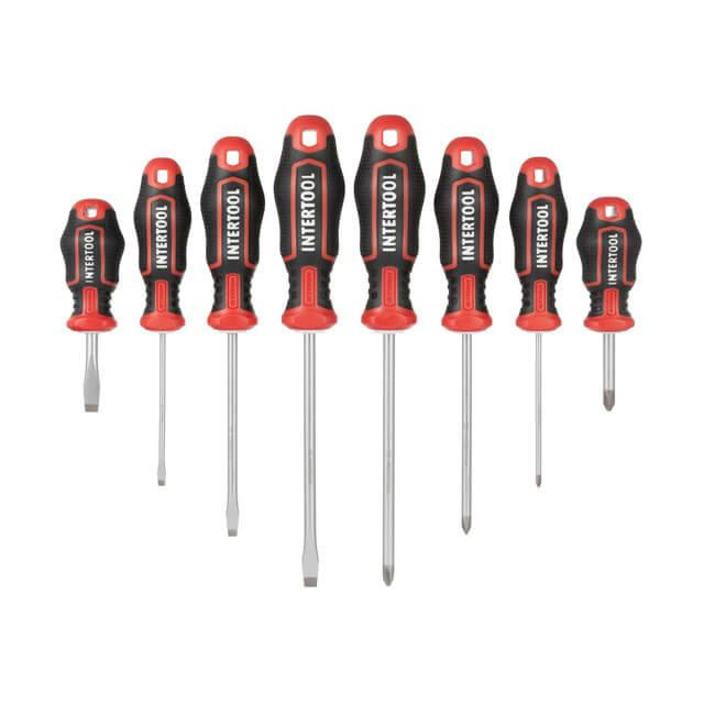 Набор отверток, 12 ед., S2, 38-125 мм, STORM INTERTOOL VT-3442 Киев - изображение 4