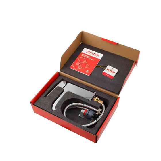 Змішувач для умивальника KOER KB-10037-01 (Колір хром) (KR5998)   ( 27548 ) Харків