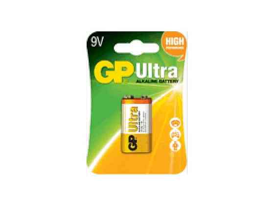 Батарейка 6LF22 1шт ULTRA ALKALINE 9V 1604AU-5UE1 ТМ GP Solmir Київ
