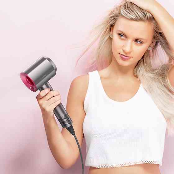 Фен HOCO HP11 Plus 1600W High-speed negative ion hair dryer(EU) Purple Київ