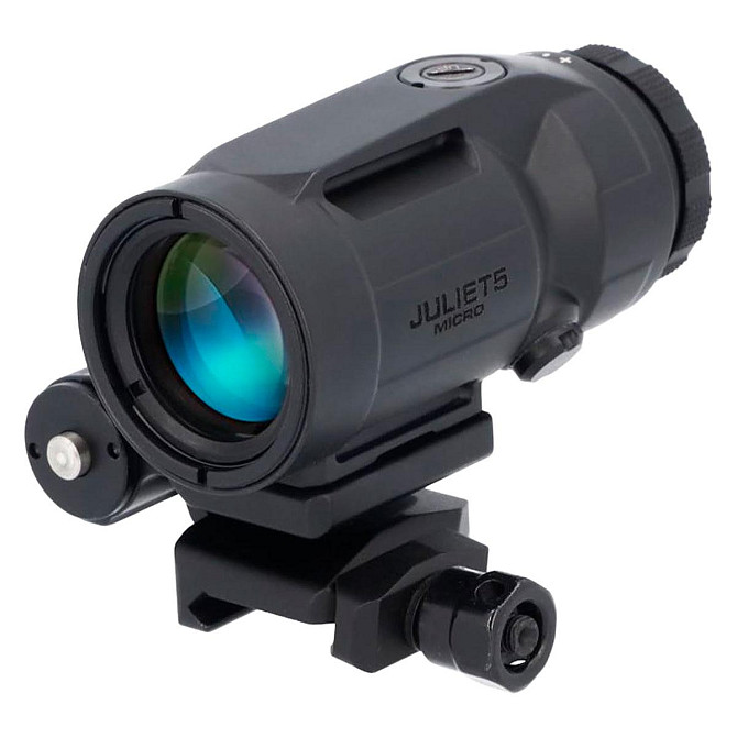 Увеличитель Sig Optics 5Х Juliet5-Micro 5X24mm Push-Button Mount with spacers (Черный) Винница - изображение 2