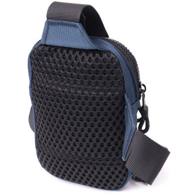 Сумка Vintage Для подорожей з текстилю Синя (22870) Вінниця - фото 4