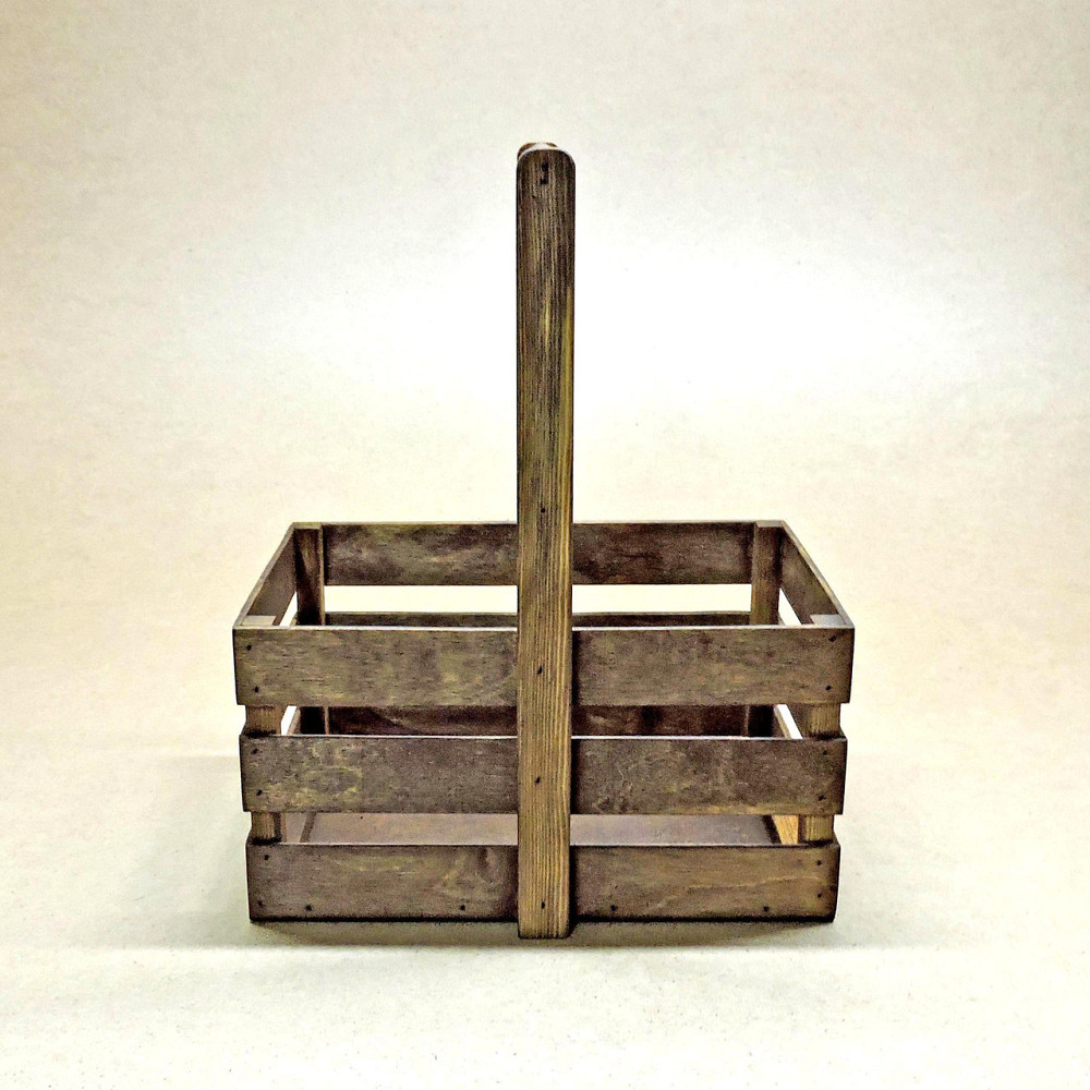 Подарунковий кошик "Шеллі 18х30" капучино Миколаїв - фото 5