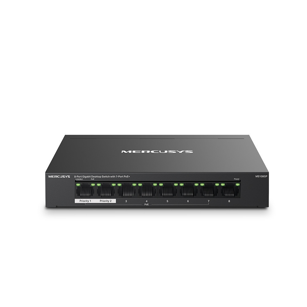 Комутатор Mercusys MS108GP ( 11901 ) Харків - фото 1