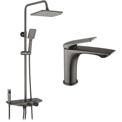 Душевой гарнитур Kroner Armada-GRP066 + змішувач Graz-GRP010 (CVS30165) Винница - изображение 1