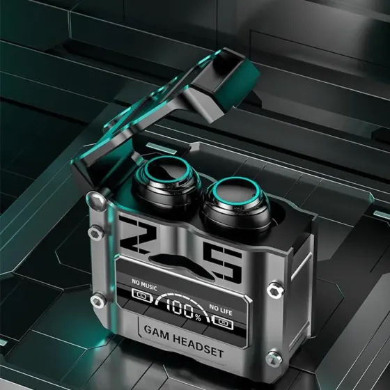 Беспроводные наушники Bluetooth M 25 механические армированные двойного режима игровые Коломыя