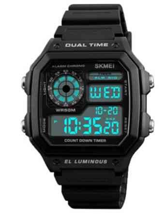 Часы наручные SKMEI 1299BK, BLACK, 6027 Днепр