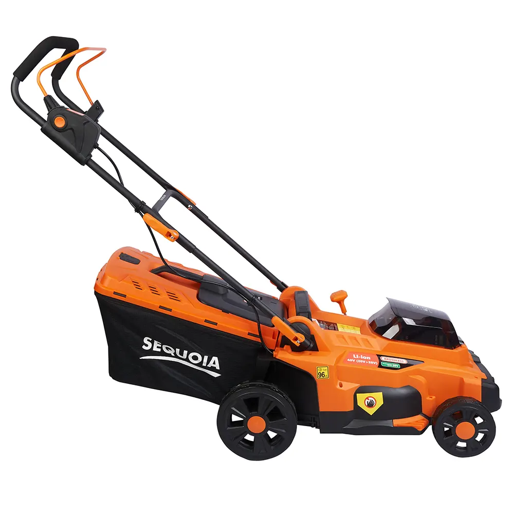 Мощная газонокосилка аккумуляторная SEQUOIA SBL4037B-E2W: с АКБ 20V 4.0 Ah+ЗУ Киев - изображение 3