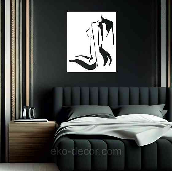 Декоративне настінне Панно «Силует жінки», Декор на стіну Київ