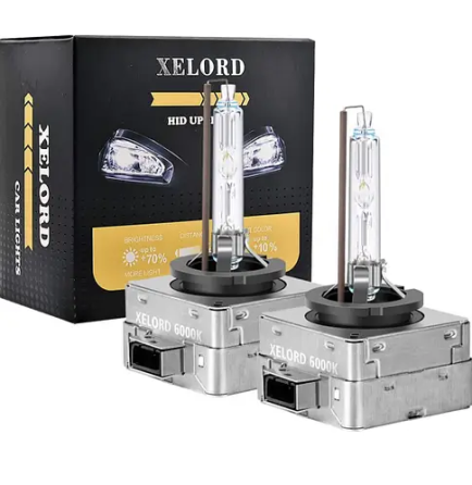 Ксеонова лампа для фар XELORD D1S Xenon 6000 K 2шт Луцьк