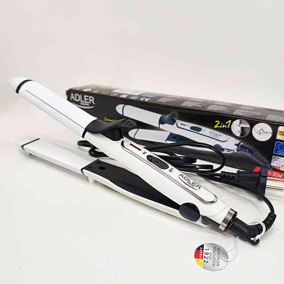 Современные щипцы для завивки волос Adler AD 2104 50Вт, Крутые плойки для волос Плойка обьема FH-61 Львов
