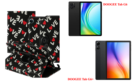 Чехол Spinner360 для планшета Doogee Tab G6, цвет Klasika Art-Premium Киев