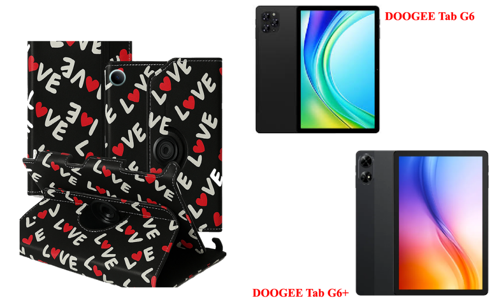 Чехол Spinner360 для планшета Doogee Tab G6, цвет Klasika Art-Premium Киев - изображение 1