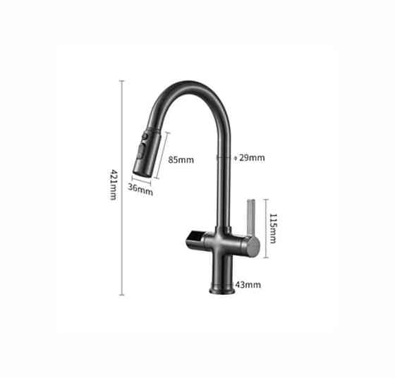 VALESO Кухонний змішувач VALESO (сенсорний вимикач + датчик температури) Киев