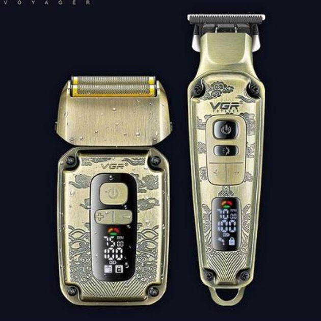 Електрична машинка для стрижки VGR, професійна, Машинка для стрижки голови Бритва бороди RK-37 Львів - фото 1