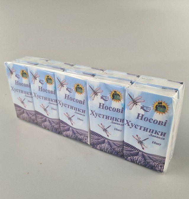 Бyажна хустка Супер Торба Лаванда (10 шт.) Харків - фото 1