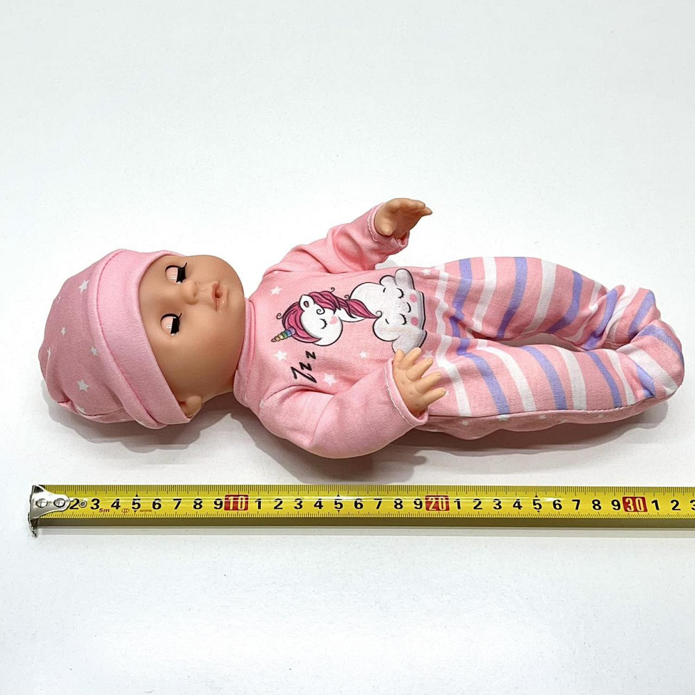 Пупс функціональний п'є-писає в комплекті горщик пляшечка соска підгузник 30 см з аксесуарами Вид 2 (YL2430L-S-DM-UA) Чернигов - изображение 7