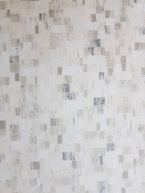 Обои виниловые на флизелине AS creation Geo Effect 0.53х10 абстракция геометрия 3д бежевые черные 38593-4 Киев - изображение 1