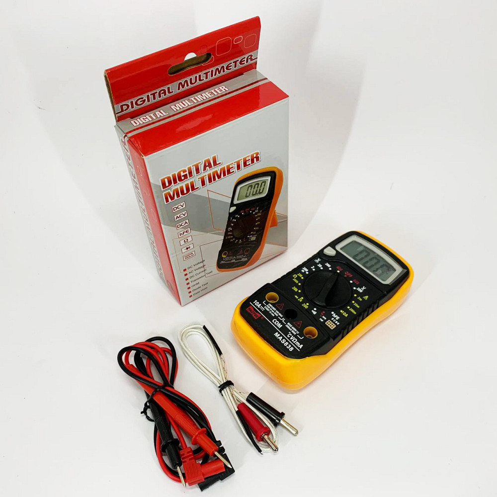 Мультиметри для роботи, Кращий цифровий мультиметр, Мультиметр цифровий тестер амперметр EQ-57 Львів - фото 4