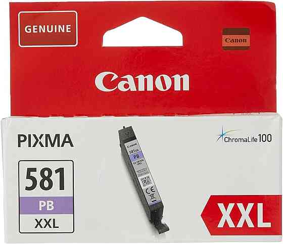 Картридж Canon CLI-581PB XXL Фото-синий 11.7 мл High Yield 1000 страниц для PIXMA TR7550/TS6150/TS8150 Киев
