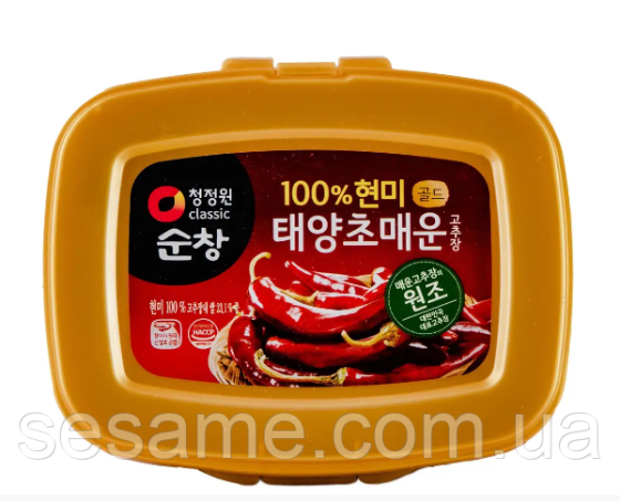 Корейська чилі паста перцева Hot Daesang Кочудян, Кочуджан 500г Харків