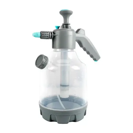 Ручной опрыскиватель для сада и огорода садовый,прозрачный,пластиковый на 2 литра с удлинителем Каменец-Подольский