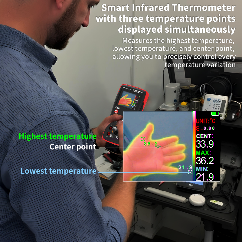Цифровой мультиметр ANENG Q1 Pro с авто выбором диапазона Киев - изображение 5