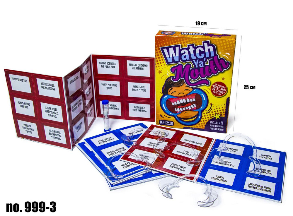 Настільна гра англійською мовою Watch Ya Mouth (Ширі рот) Одеса - фото 2