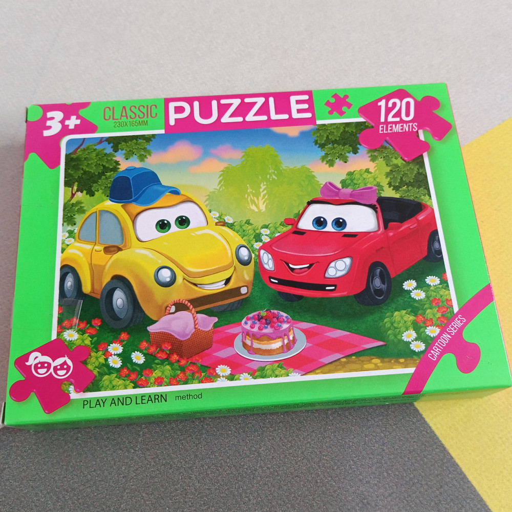 Пазлы машинки пикник, 120 элементов Danko Киев - изображение 1