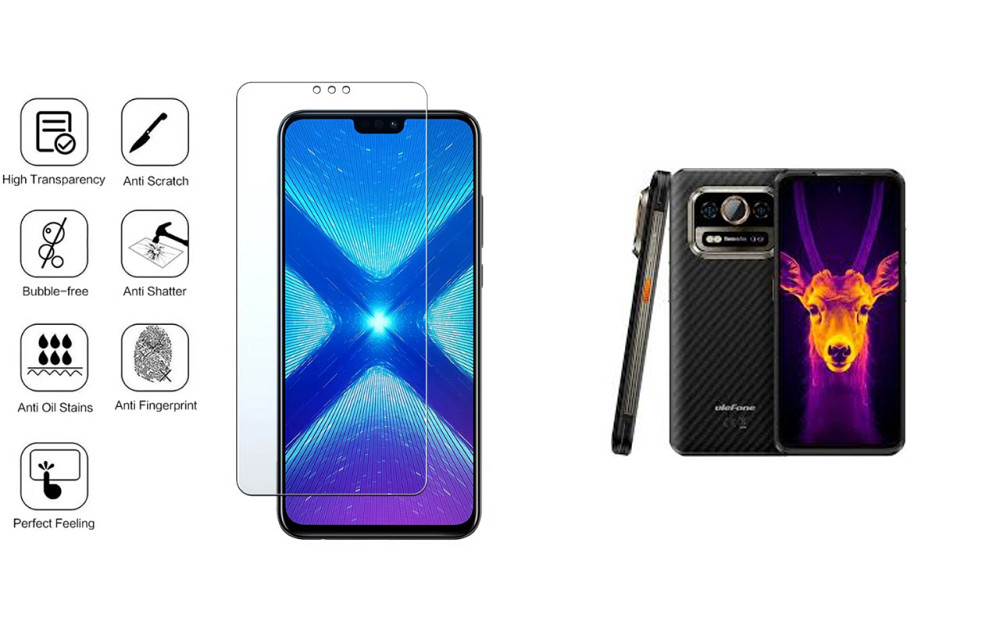 Защитное стекло NeoGlass для Ulefone Armor 25T, Armor 25T Pro – ультрапрозрачное и устойчивое Киев - изображение 4