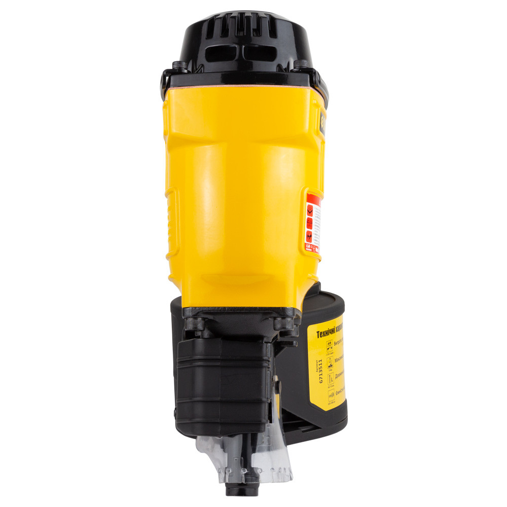 Sigma Пневмопистолет гвоздезабивной катушечный 1.56л/удар 8бар гвозди 45-70мм SIGMA (6713511) Коломия - фото 7