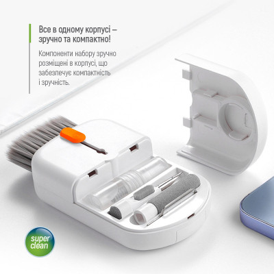 Универсальный чистящий набор ColorWay Cleaning Kit, Multifunktional, 10 in 1 (CW-1111) Винница - изображение 4