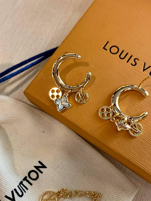 Луї Віттон сережки / Louis Vuitton сережки трансформери Одеса - фото 2