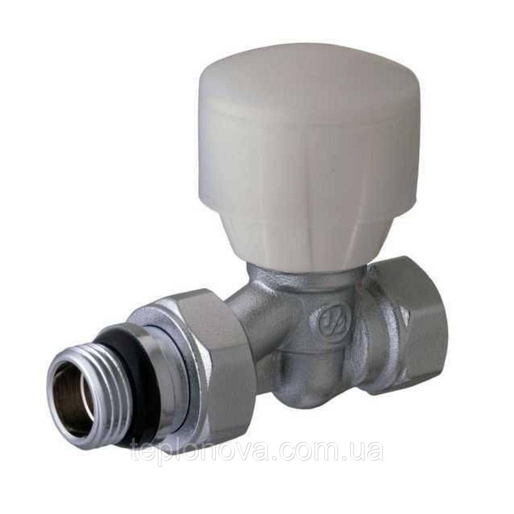 Кран радіаторний прямий SOLOMON 1/2" з гумовим ущільнювачем 161404 верх Чернівці - фото 4