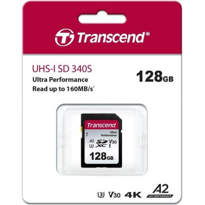 Карта памяти Transcend 128GB SD class 10 UHS-I U3 4K (TS128GSDC340S) Винница - изображение 5