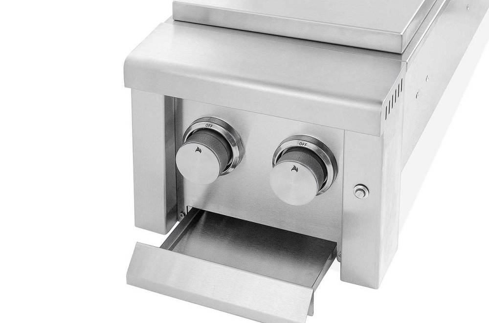 Двойная встроенная конфорка с крышкой GRILLI 888003 Код: 012578 Ровно - изображение 3