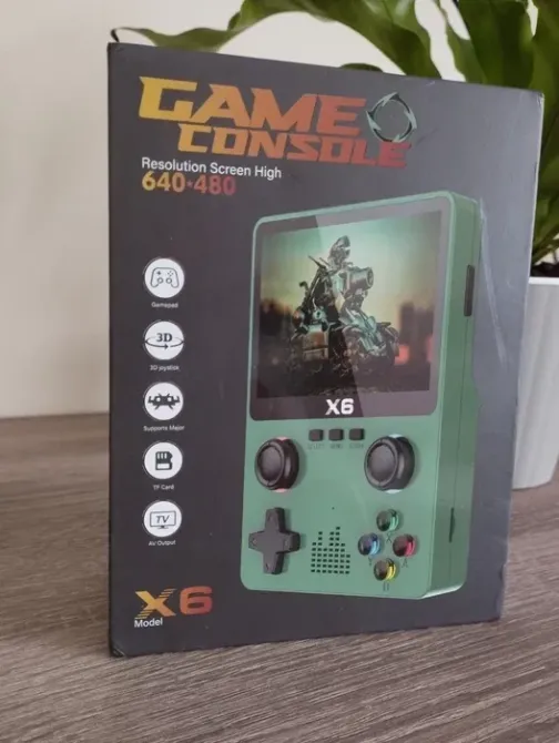 Портативна ретро-консоль X6 з 1000 іграми, 3,5" IPS-екран, microSD до 32 ГБ, батарея 1500 мАг Одеса - фото 6