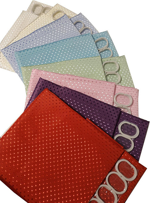 Штора для ванної Тканина Піка 180*180 см бірюза Харків - фото 4